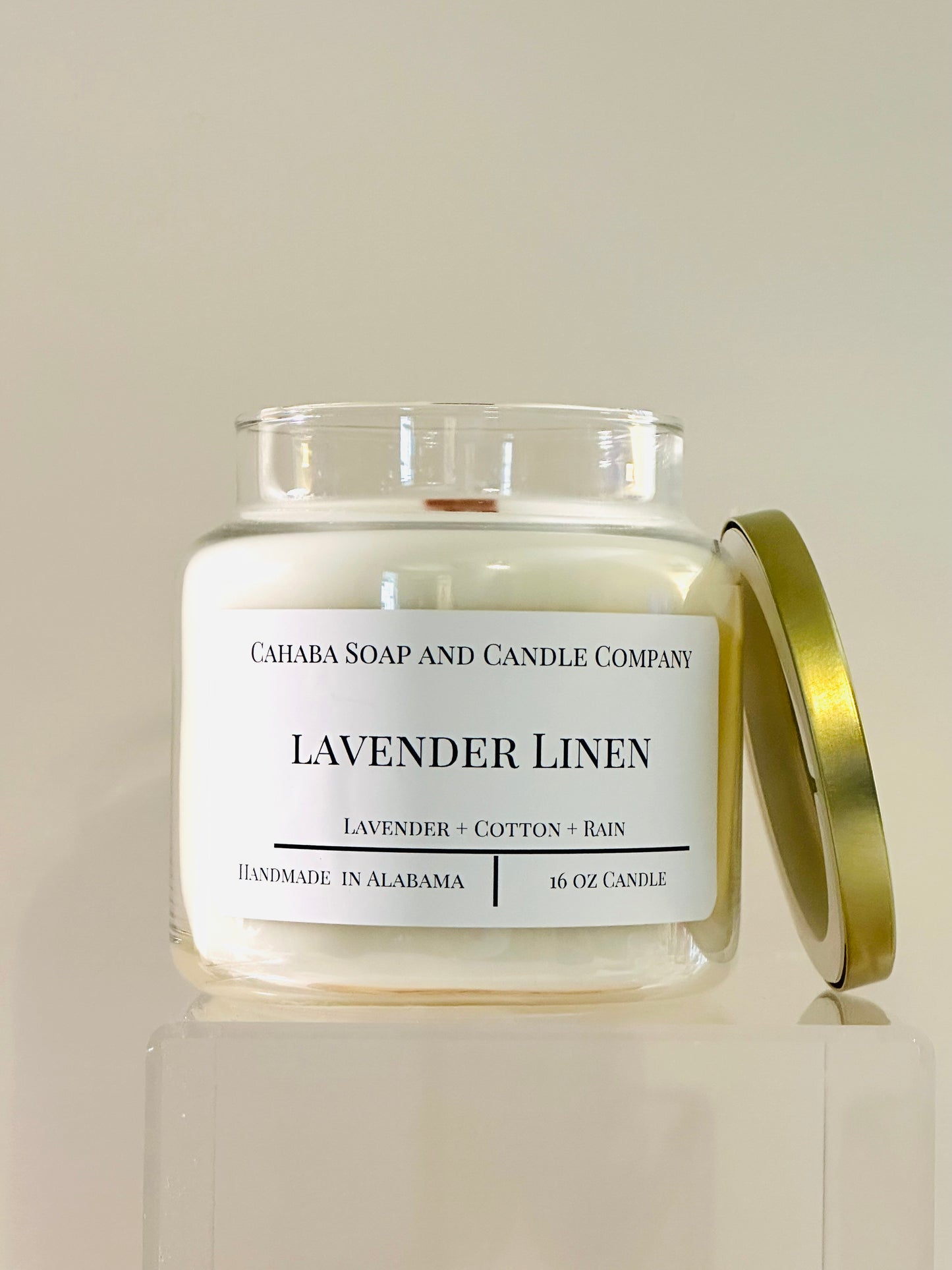 Lavender + Linen - Cahaba Soap and Candle Company