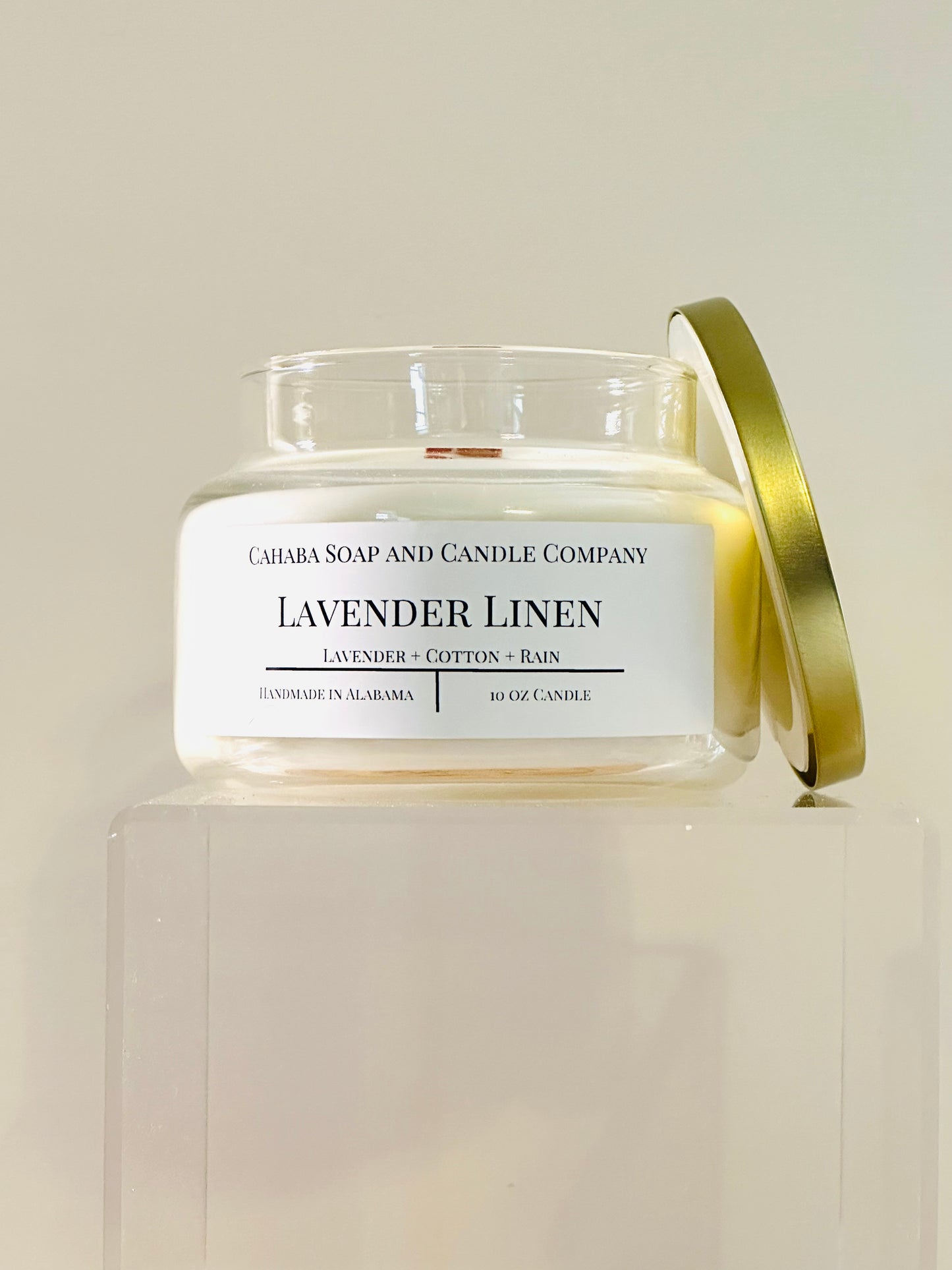 Lavender + Linen - Cahaba Soap and Candle Company