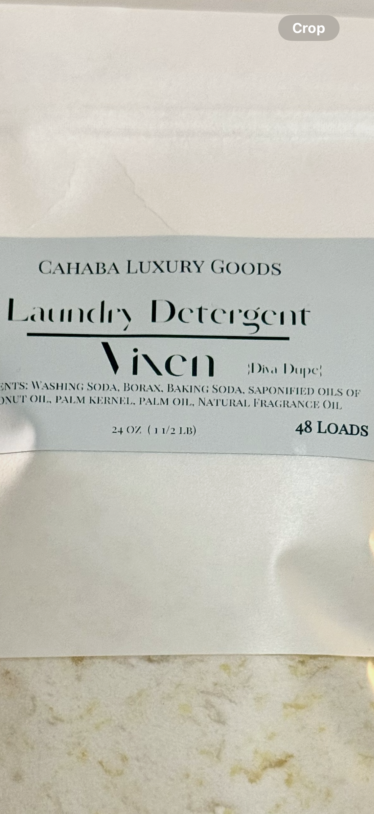 Natural Laundry Detergent