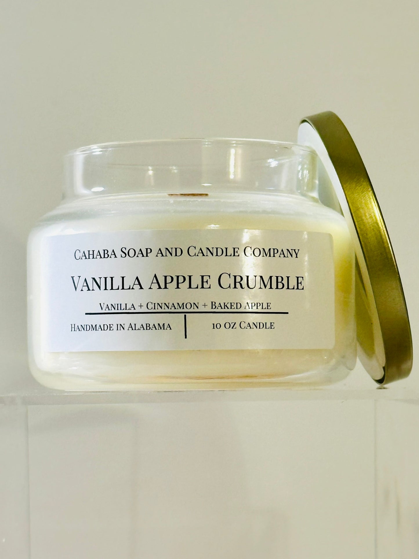 Vanilla Apple Crumble - Cahaba Soap and Candle Company