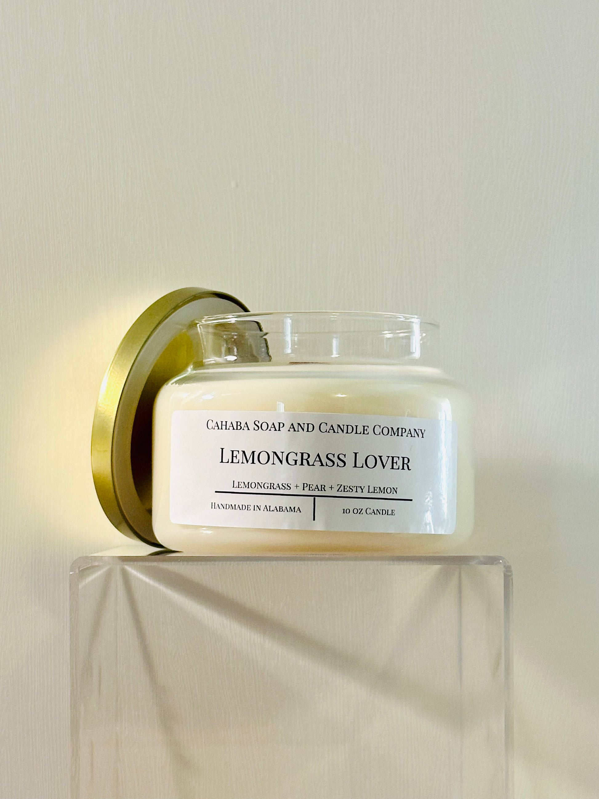 Lemongrass Lover - Cahaba Soap and Candle Company