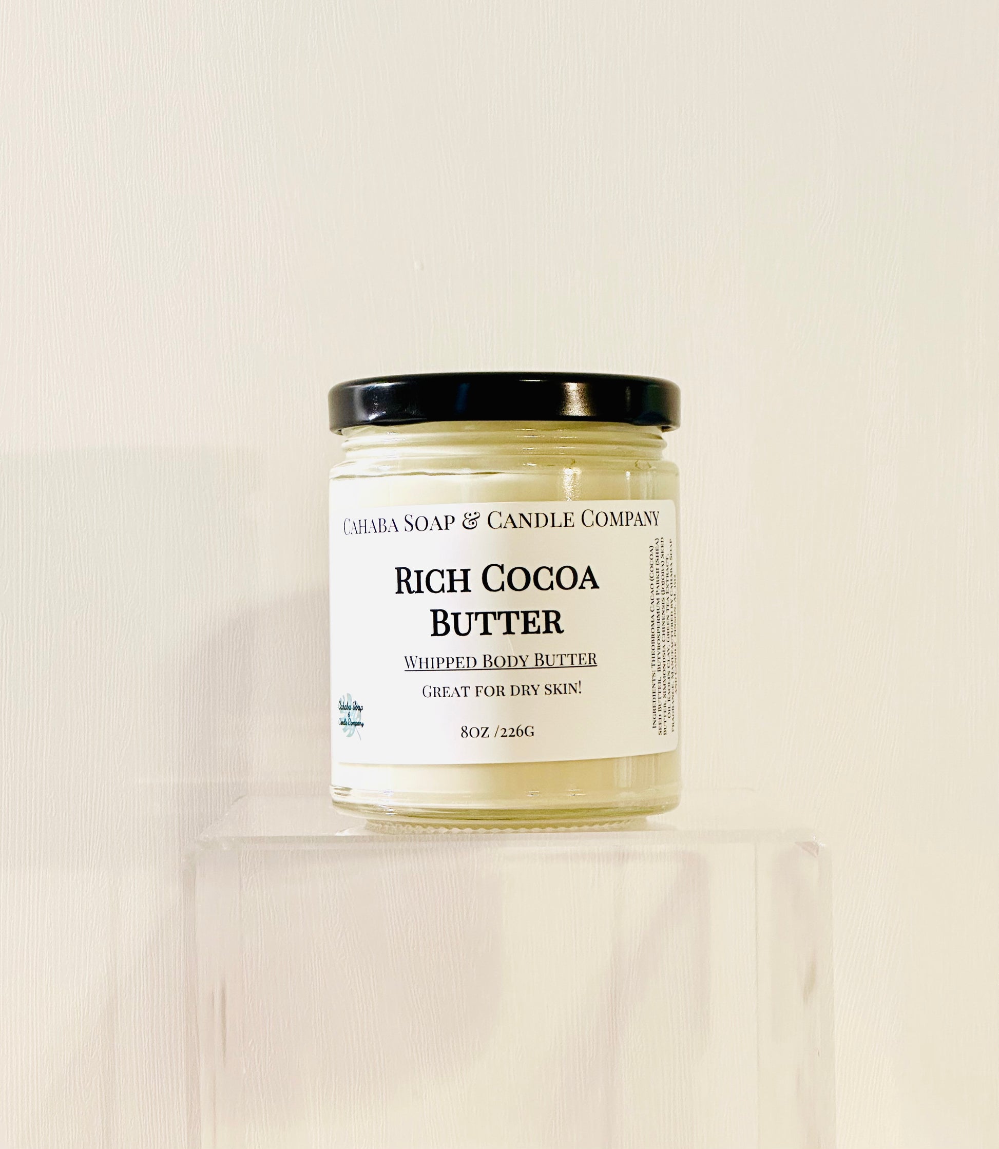 Rich Cocoa Butter - Cahaba Soap and Candle Company