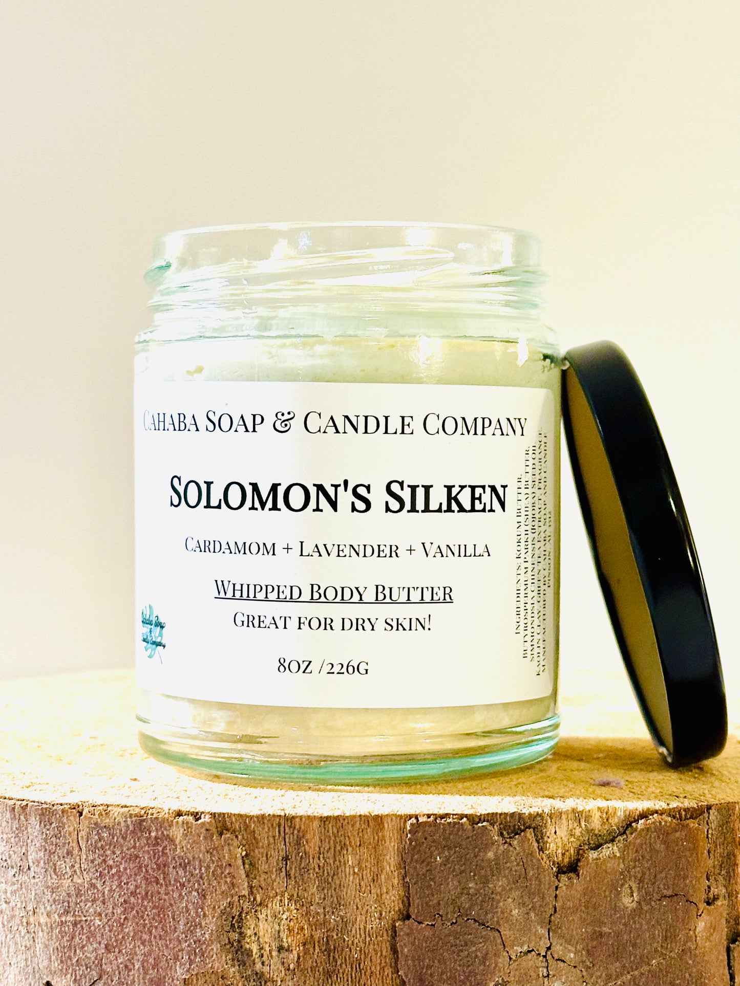 Solomon’s Silken Body Butter - Cahaba Soap and Candle Company