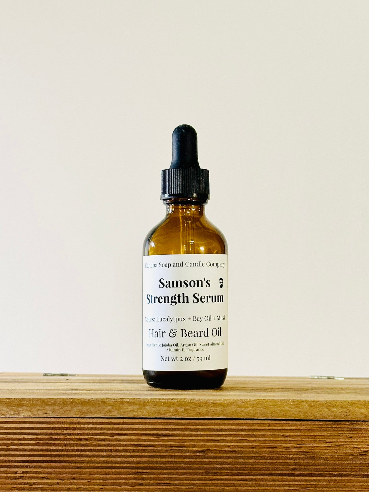 Hair and Beard Oil - Cahaba Soap and Candle Company