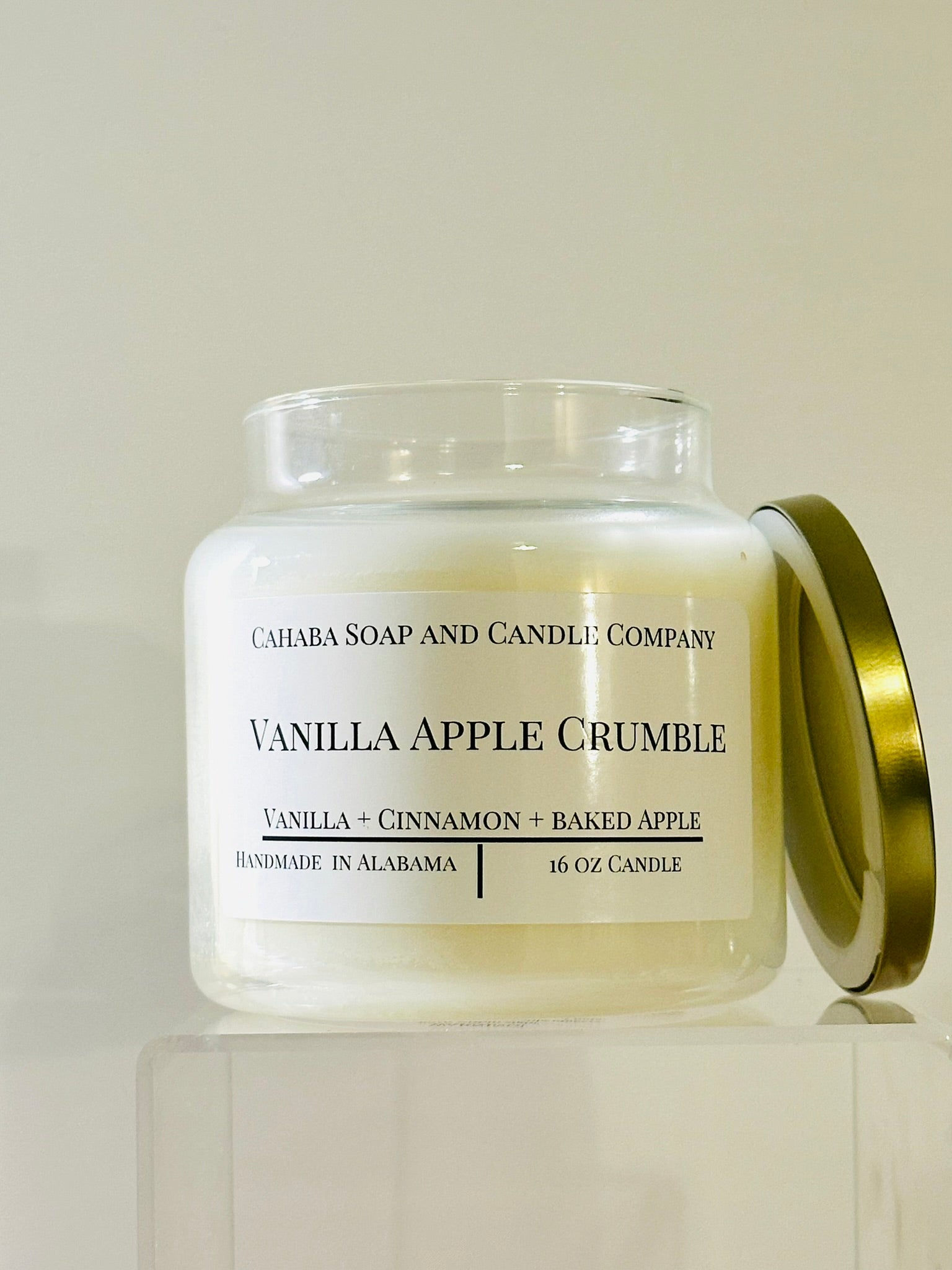 Vanilla Apple Crumble - Cahaba Soap and Candle Company