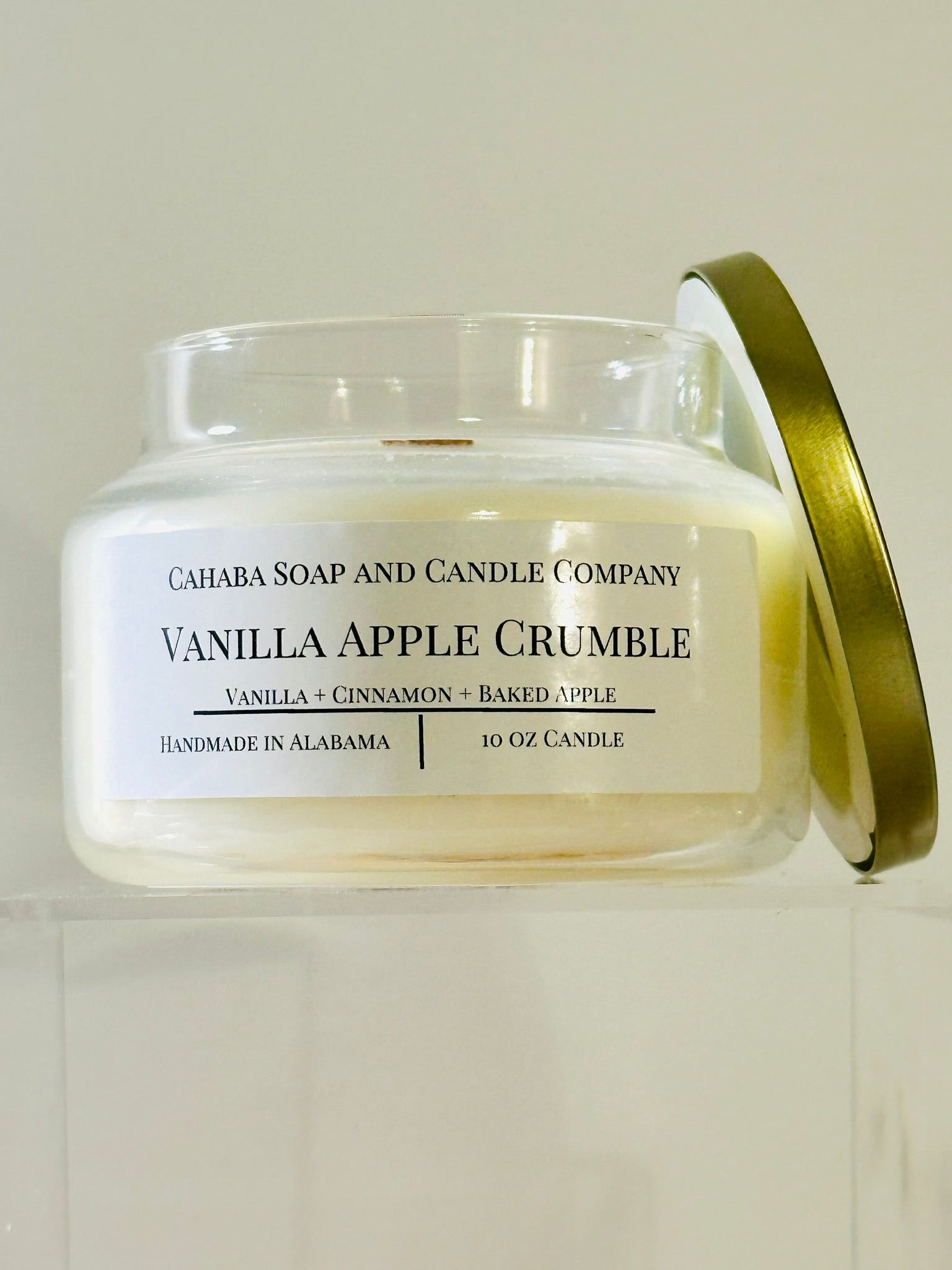 Vanilla Apple Crumble - Cahaba Soap and Candle Company